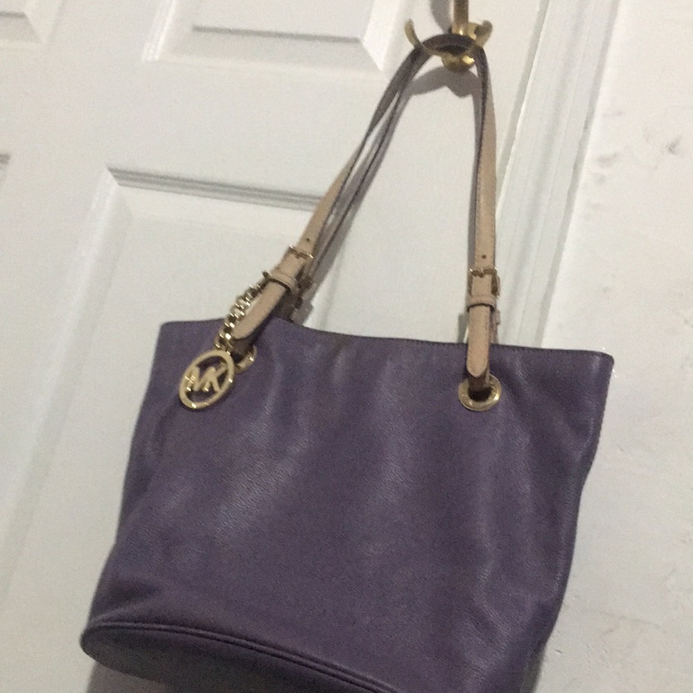 Michael Kors leather handbag
